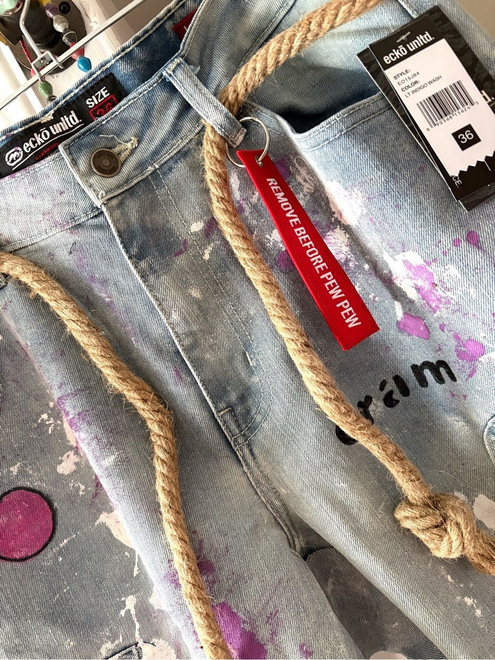 CRAM.x Ecko drop crotch jeans - Picture 3 of 6
